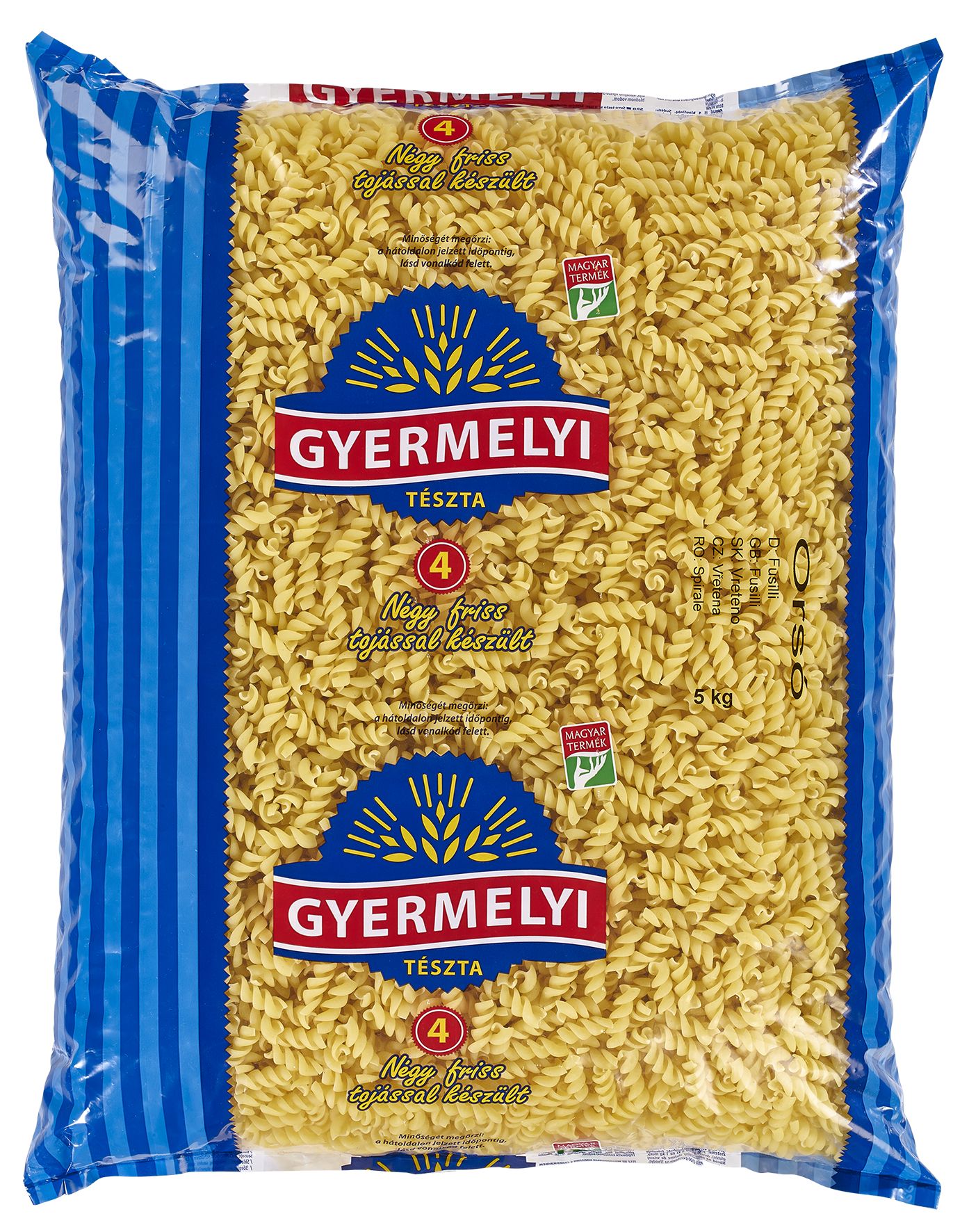 Gyermelyi négytojásos Orsó 5kg